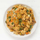 Stroganoff Pasta with Chicken Meatballs